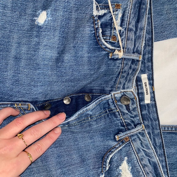 These are super cute Mika GRLFRND jeans. Retail:250. Never worn. New with tags - Picture 9 of 10